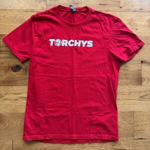 Torchys Tacos Red Soft Short sleeve T shirt size S